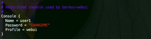 CentOS 7安装配置Bareos备份管理工具