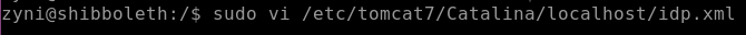ubuntu中布署IDP