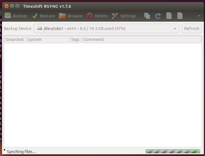 TimeShift:Ubuntu系统还原工具