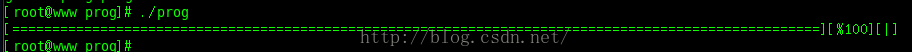 Linux环境下写一个进度条