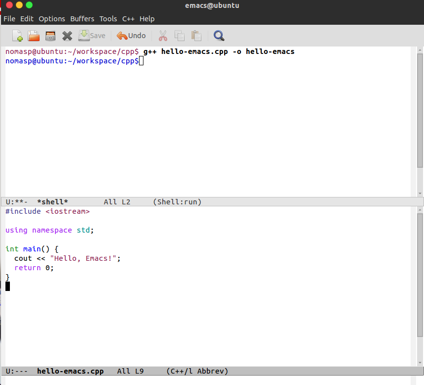 如何用Emacs编译C++代码