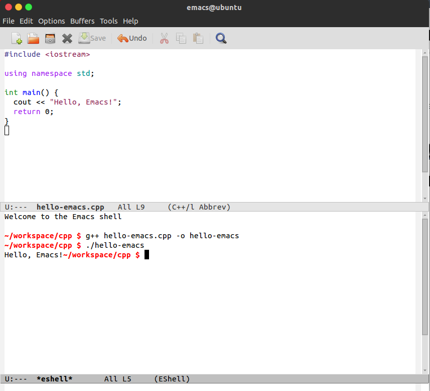 如何用Emacs编译C++代码