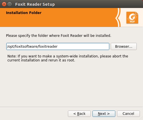 Ubuntu安装Foxit/福昕PDF阅读器