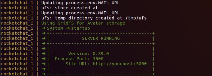 在Docker中安装Rocket.Chat-Ubuntu 16.04