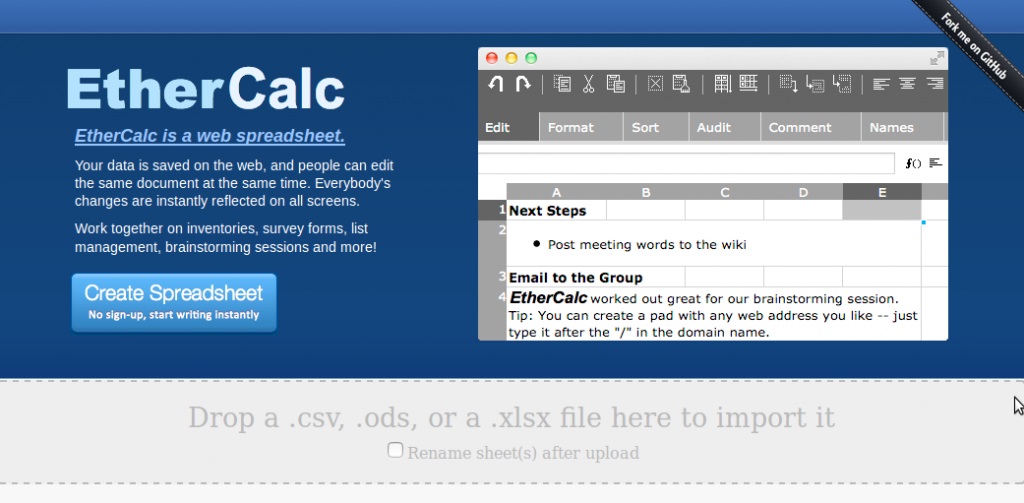 Ubuntu 16.04安装EtherCalc