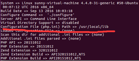 Ubuntu16.04编译PHP7.0,并开发PHP扩展