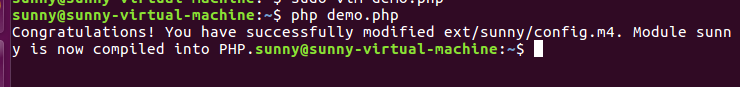 Ubuntu16.04编译PHP7.0,并开发PHP扩展