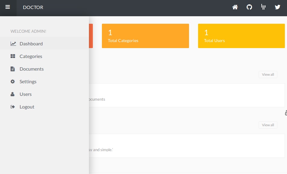 Ubuntu安装使用Doctor-基于Markdown的文档CMS