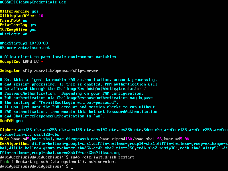 Ubuntu 16.04 Server responded"Algorithm negotiation failed