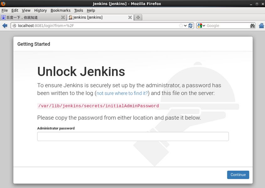 在centos中使用rpm安装包安装jenkins