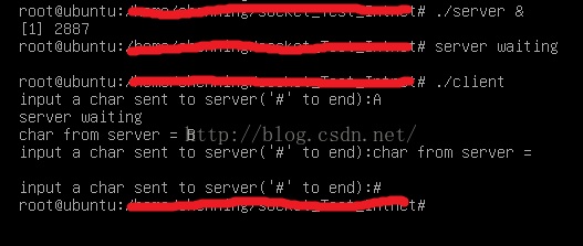 Linux套接字实现服务器和客户端通信