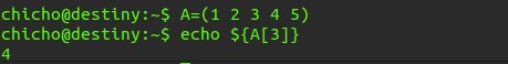 Linux shell中的数组和关联数组