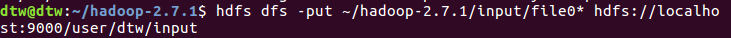 Hadoop流实现WordCount程序样例