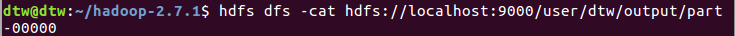 Hadoop流实现WordCount程序样例