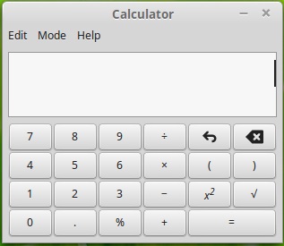 Linux Mint应用软件:Calculator