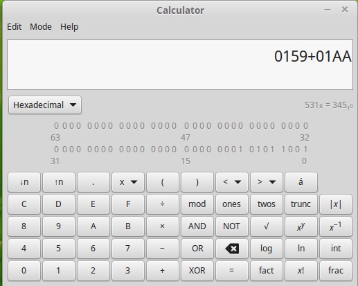 Linux Mint应用软件:Calculator
