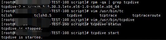 在CentOS上安装TCP协议性能评测工具tcpdive