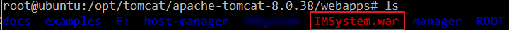 在Linux上搭建环境并部署Web项目到Tomcat下