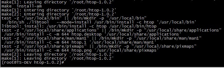 Linux下取代top的进程管理工具htop