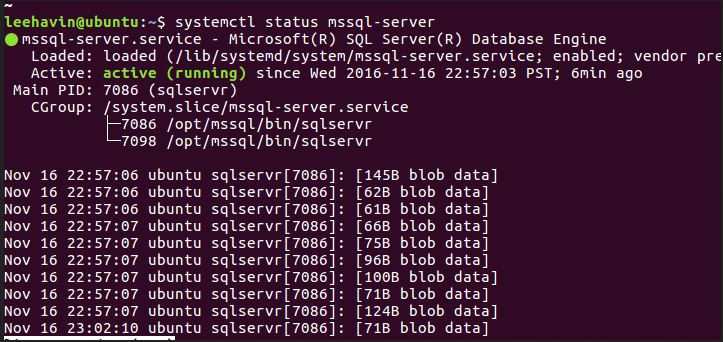 Linux³MSSQL-SERVER