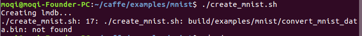 Ubuntu16.04使用MNIST数据集验证Caffe是否安装成功