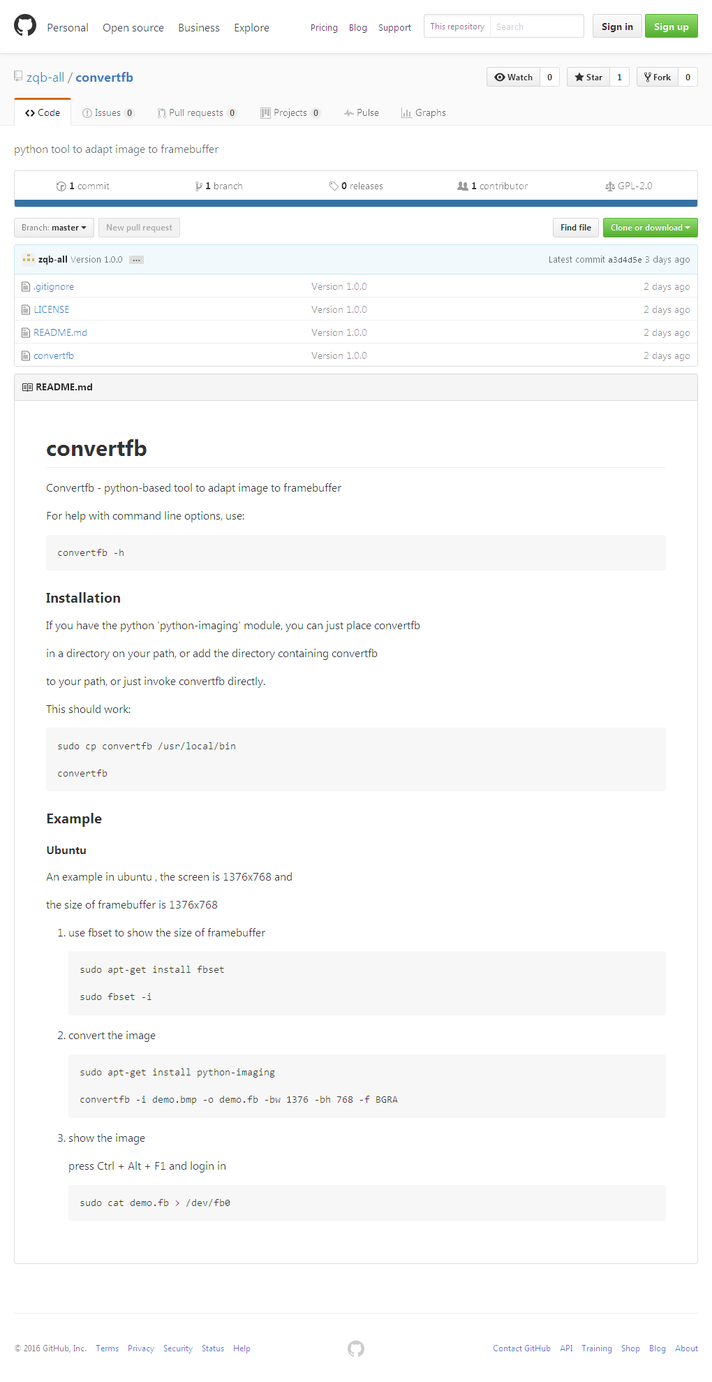 python将图片转换为Framebuffer裸数据格式(终端显示图片)