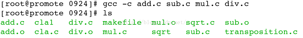Linux下静态库的建立