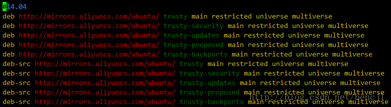 阿里云ECS Ubuntu14.04中无法安装MySQL