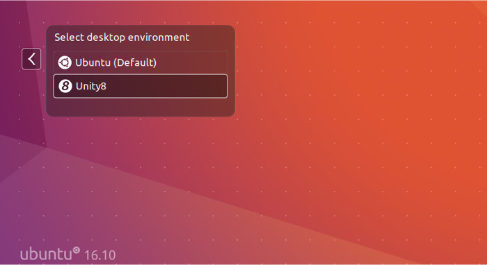 Ubuntu 16.10Unity 8ʽXorg