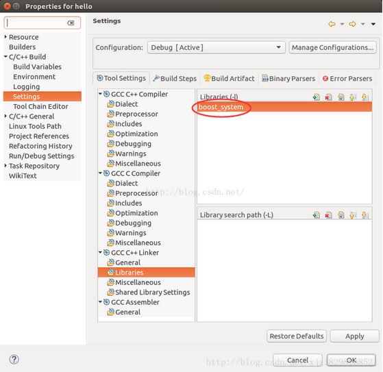 Linux下基于eclipse的C++工程调用caffe的c++接口