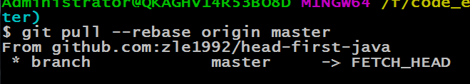 解决failed to push some refs to 'git@github.com