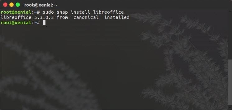 Ubuntu 16.04θ°װLibreOffice 5.3