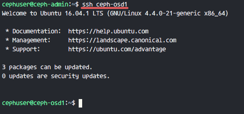 如何在Ubuntu 16.04中安装Ceph存储集群