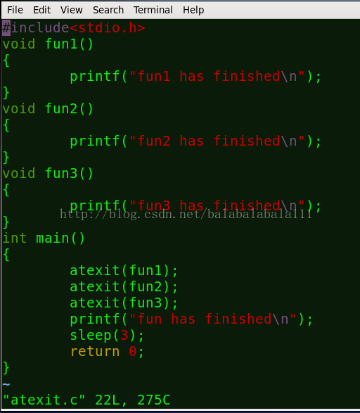 关于atexit,Linux中的t权限,Linux中的FILE结构体
