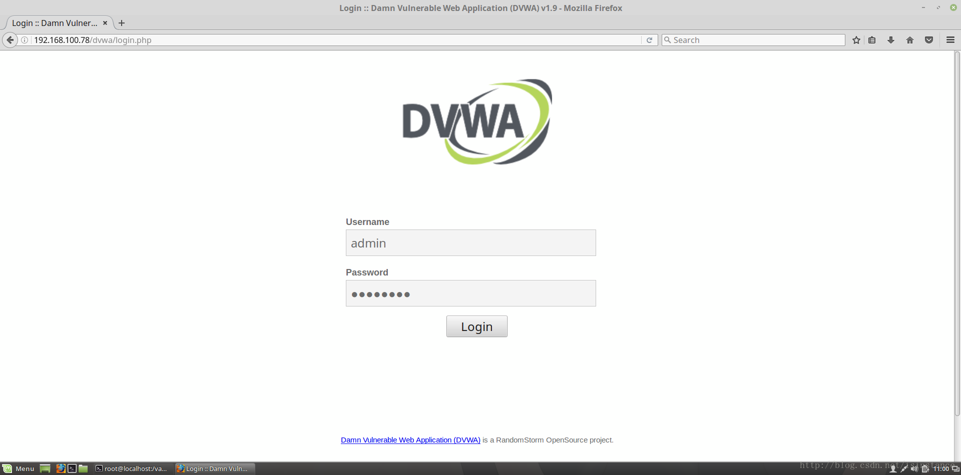 װDVWA͸CentOS7ϵͳУٶovaأ