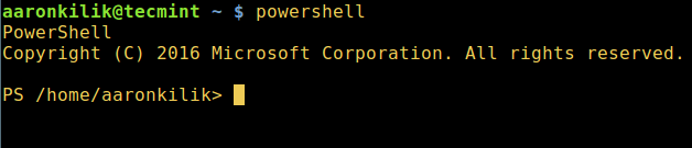 Linuxϵͳаװ/ʹPowerShell Core 6.0