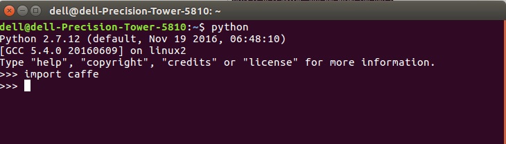 Ubuntu16.4ϵͳΪPythoncaffe