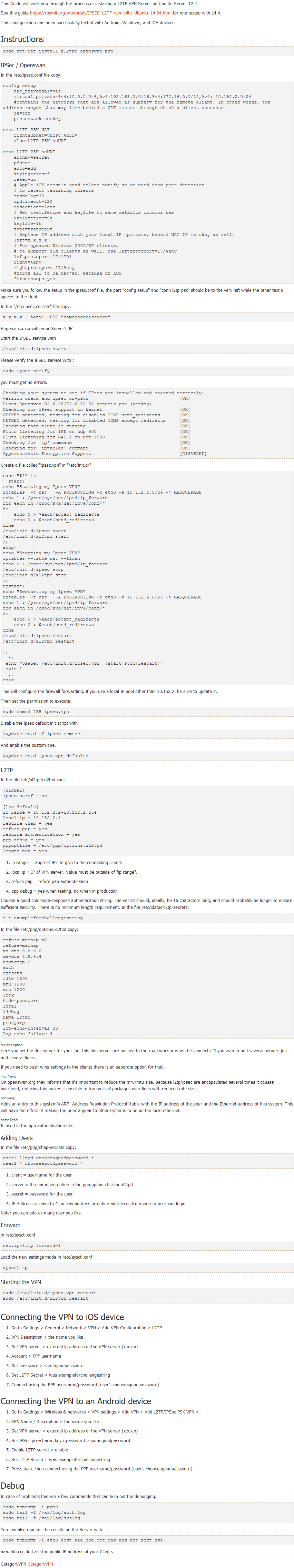 ubuntuL2tpsudo ipsec verify2[FAILED]