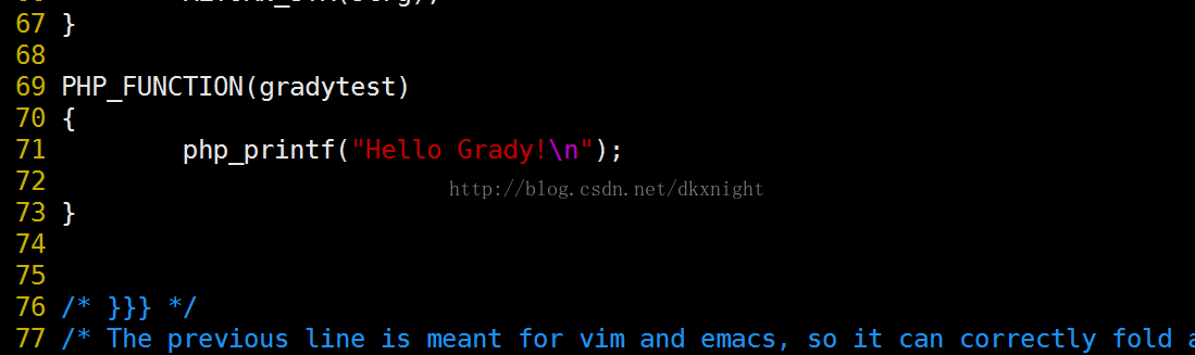 linux c开发php7扩展