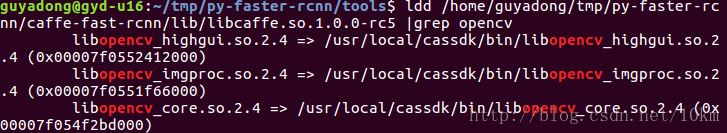 ϵͳ���ڶ��opencv�⵼�µ�caffe�����쳣
