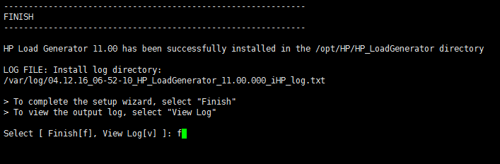 Linux°װLoadRunner LoadGenerator