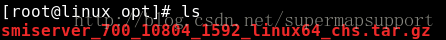 SuperMap iServer 7C正式版tar包在linux上的部署