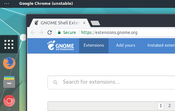 ʹGoogle Chromeʵ̨ʽ֮ͬGNOMEչ