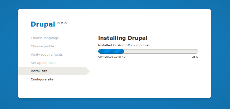 RHELCentOSFedoraϰװDrupal 8