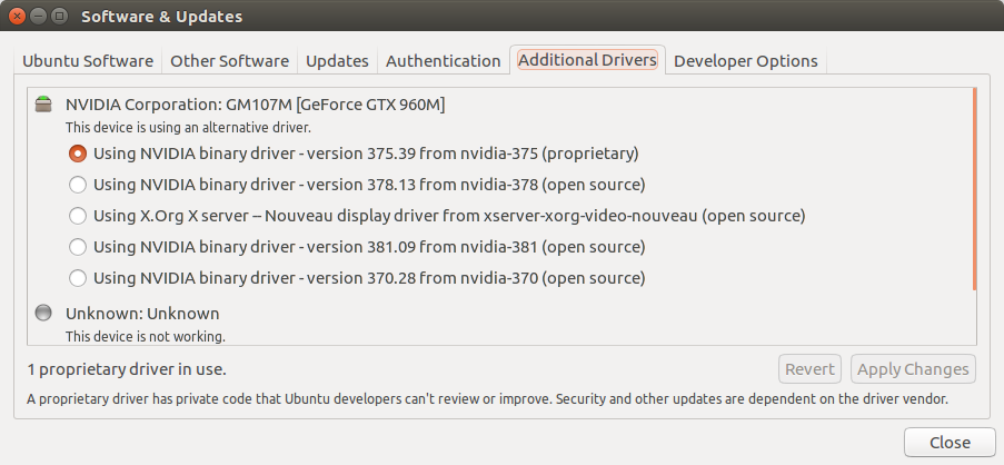 ubuntu 16.0.4配置tensorflow-gpu 1.1.0