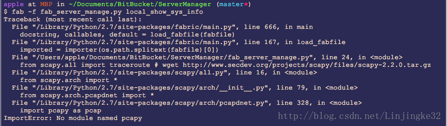Python��-Scapy��Macƽ̨���д�����