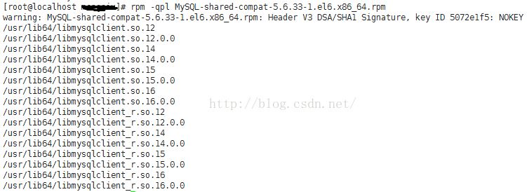 启动apache时报错libmysqlclient.so.16 not found的处理
