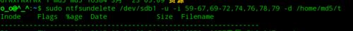 linuxλָntfsϱrmɾļ