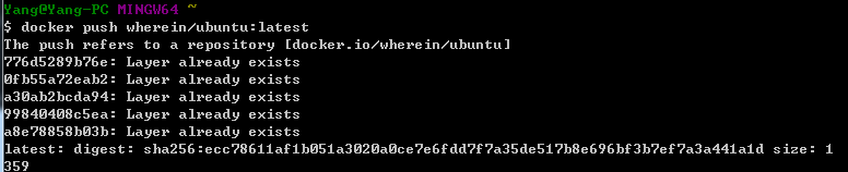 Docker如何把镜像上传到docker hub