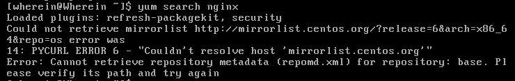 Centos使用yum出现Loaded plugins:refresh-packagekit,security